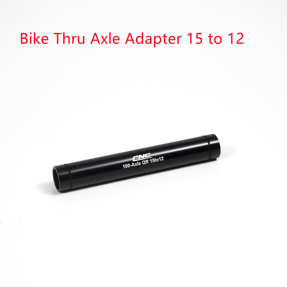 Bicycle Wheel Fork Axle 15mm Front Thru Axle to 12mm Thru Axle Fork Adapter