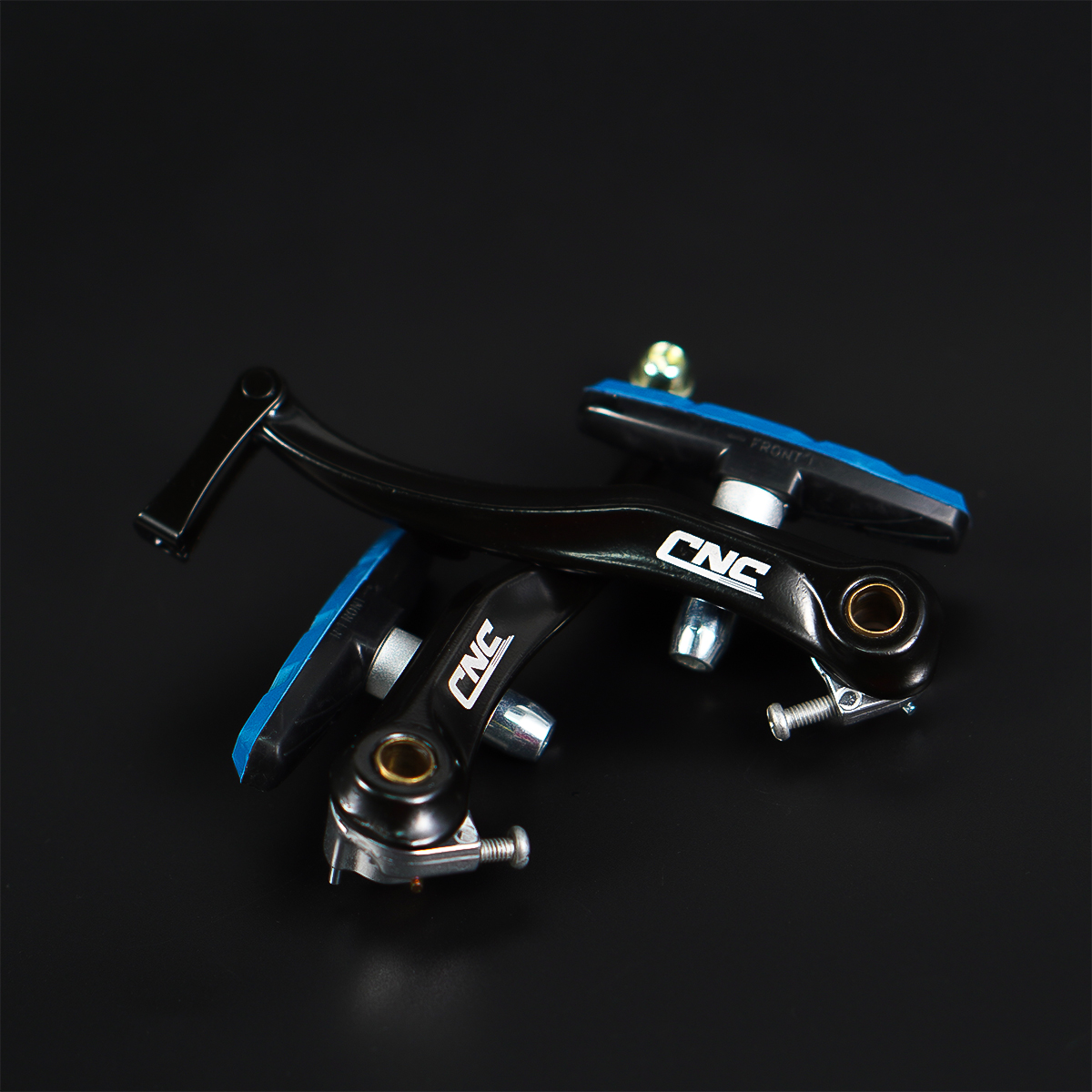 CNC Bike MTB Mountain Bicycle BMX Cruiser Linear Pull V Brake Caliper Set with Brake Pads Brake MTB Hydraulic Cantilever