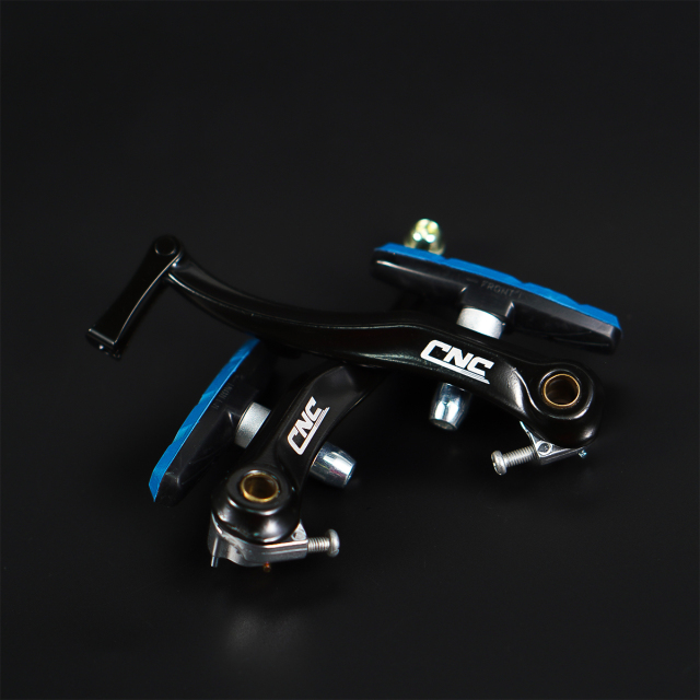 CNC Bike MTB Mountain Bicycle BMX Cruiser Linear Pull V Brake Caliper Set with Brake Pads Brake MTB Hydraulic Cantilever