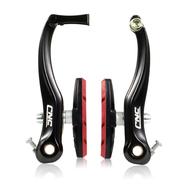 CNC Bike MTB Mountain Bicycle BMX Cruiser Linear Pull V Brake Caliper Set with Brake Pads Brake MTB Hydraulic Cantilever