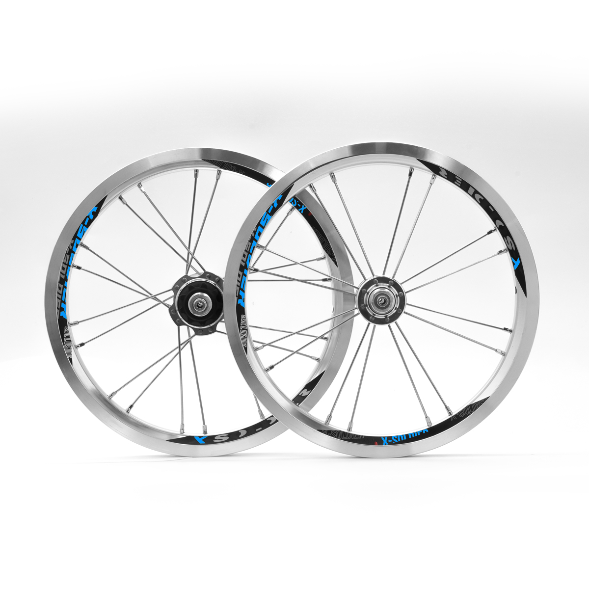 Folding Bike Wheel Set 14 Inch Foldable Bicycle Wheels V Brake Wheelset Fit DOHON Bike parts