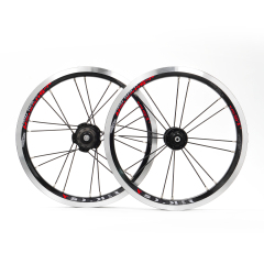 Folding Bike Wheel Set 14 Inch Foldable Bicycle Wheels V Brake Wheelset Fit DOHON Bike parts