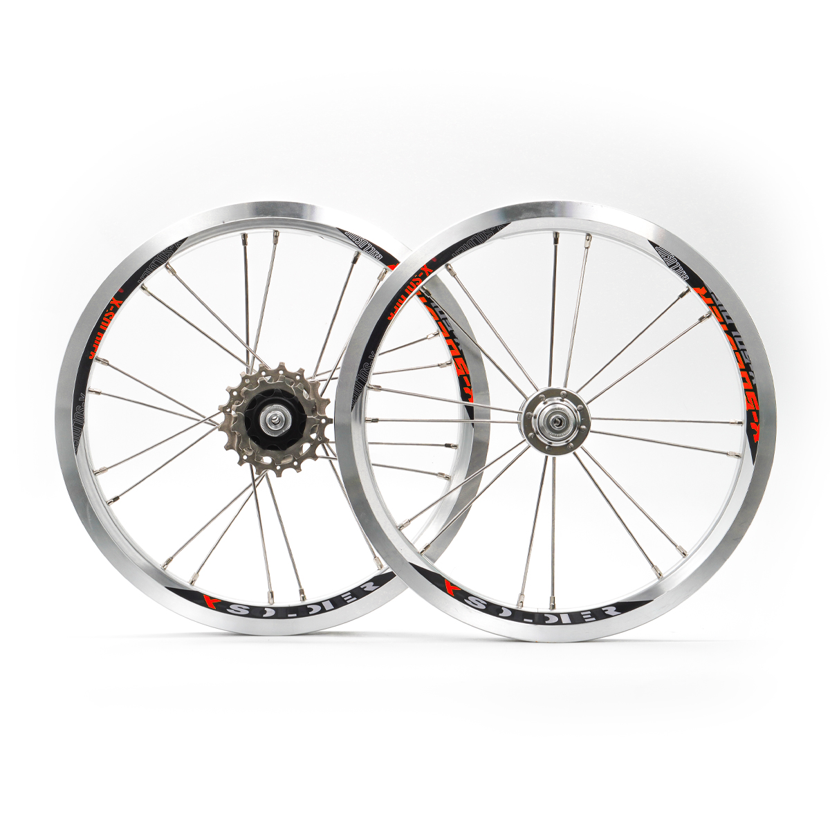 Folding Bike Wheel Set 14 Inch Foldable Bicycle Wheels V Brake Wheelset Fit DOHON Bike parts