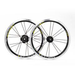 Folding Bike Wheel Set 14 Inch Foldable Bicycle Wheels V Brake Wheelset Fit DOHON Bike parts