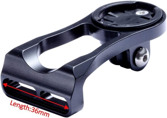 Out Front Bike Computer Combo Mount for Garmin Edge 130 200 500 510 520 800 810 820 1000 1030 Touring