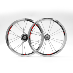Folding Bike Wheel Set 14 Inch Foldable Bicycle Wheels V Brake Wheelset Fit DOHON Bike parts