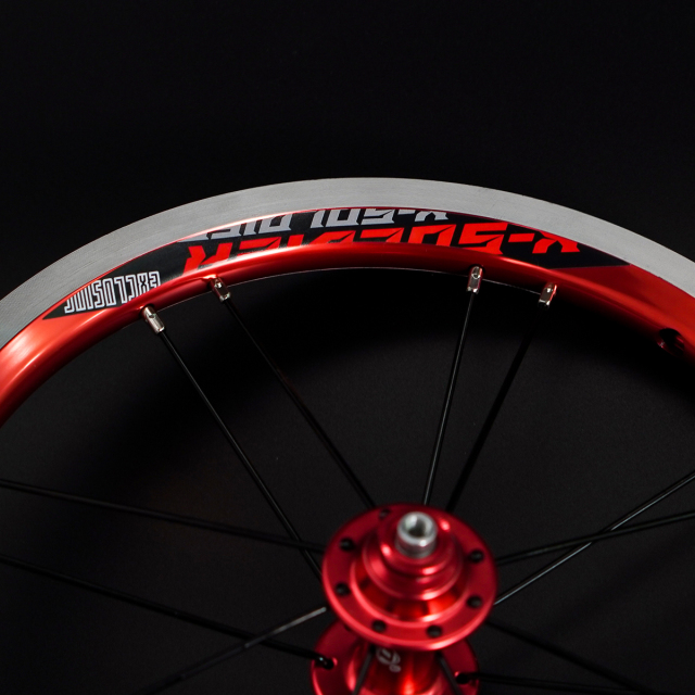 Folding Bike Wheel Set 14 Inch Foldable Bicycle Wheels V Brake Wheelset Fit DOHON Bike parts