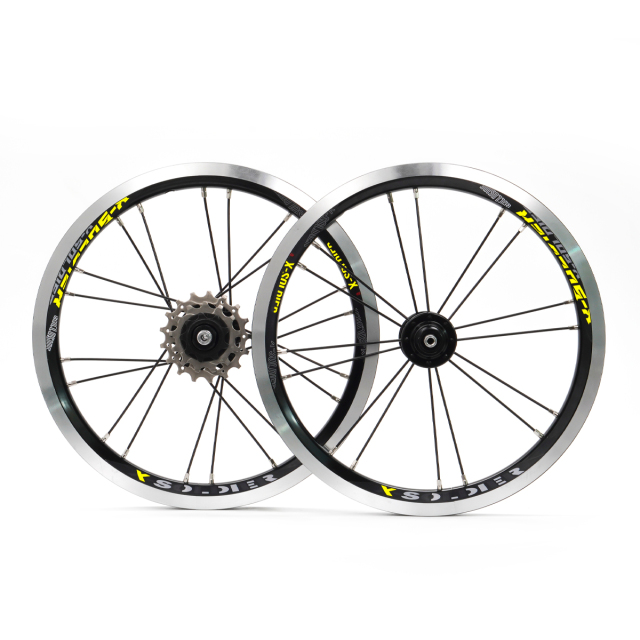 Folding Bike Wheel Set 14 Inch Foldable Bicycle Wheels V Brake Wheelset Fit DOHON Bike parts