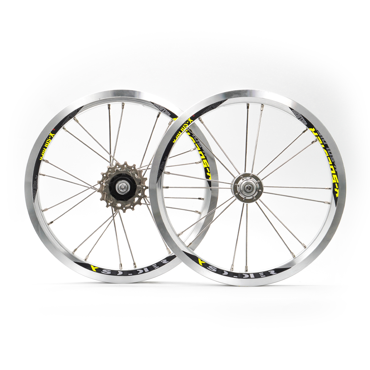 Folding Bike Wheel Set 14 Inch Foldable Bicycle Wheels V Brake Wheelset Fit DOHON Bike parts