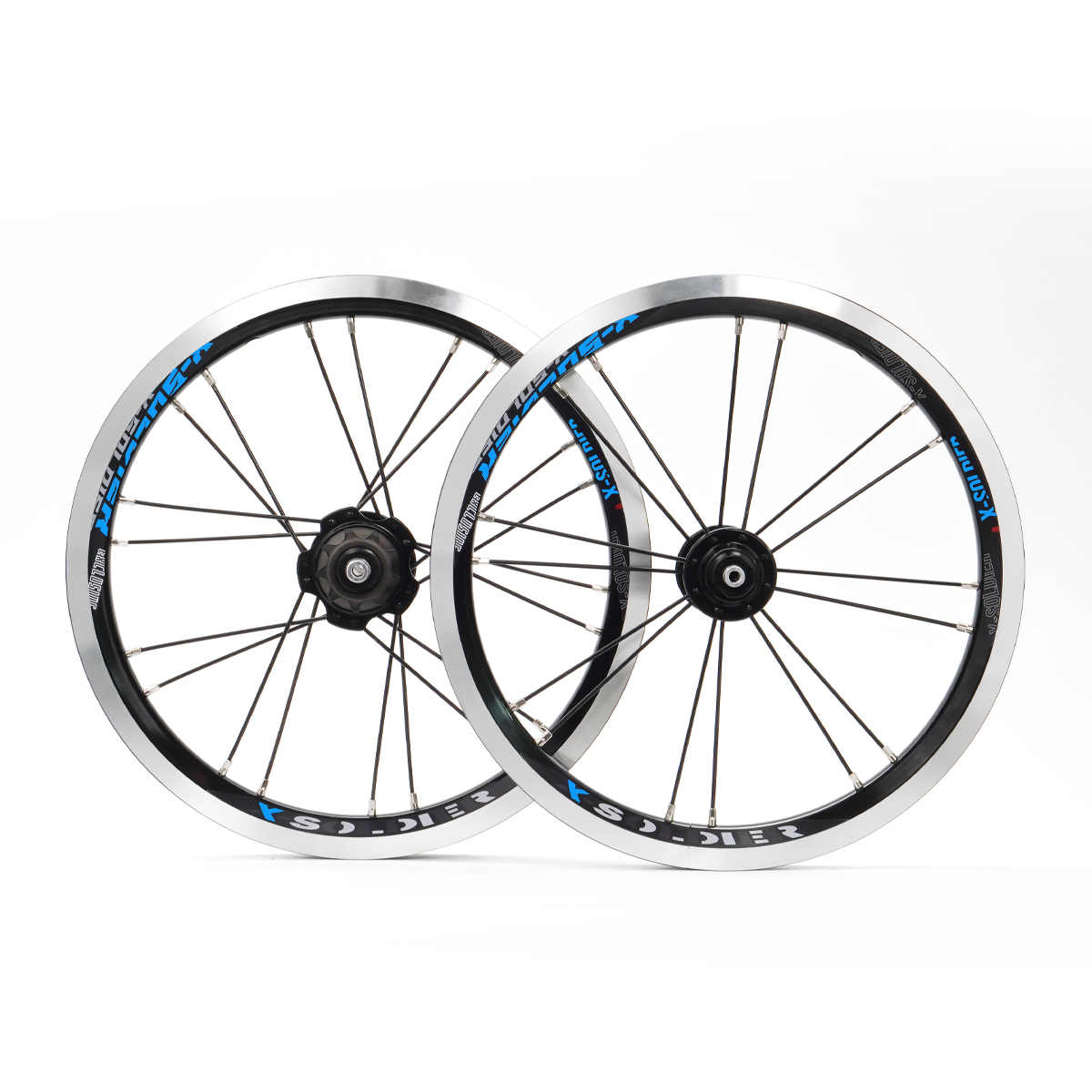 Folding Bike Wheel Set 14 Inch Foldable Bicycle Wheels V Brake Wheelset Fit DOHON Bike parts