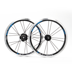 Folding Bike Wheel Set 14 Inch Foldable Bicycle Wheels V Brake Wheelset Fit DOHON Bike parts