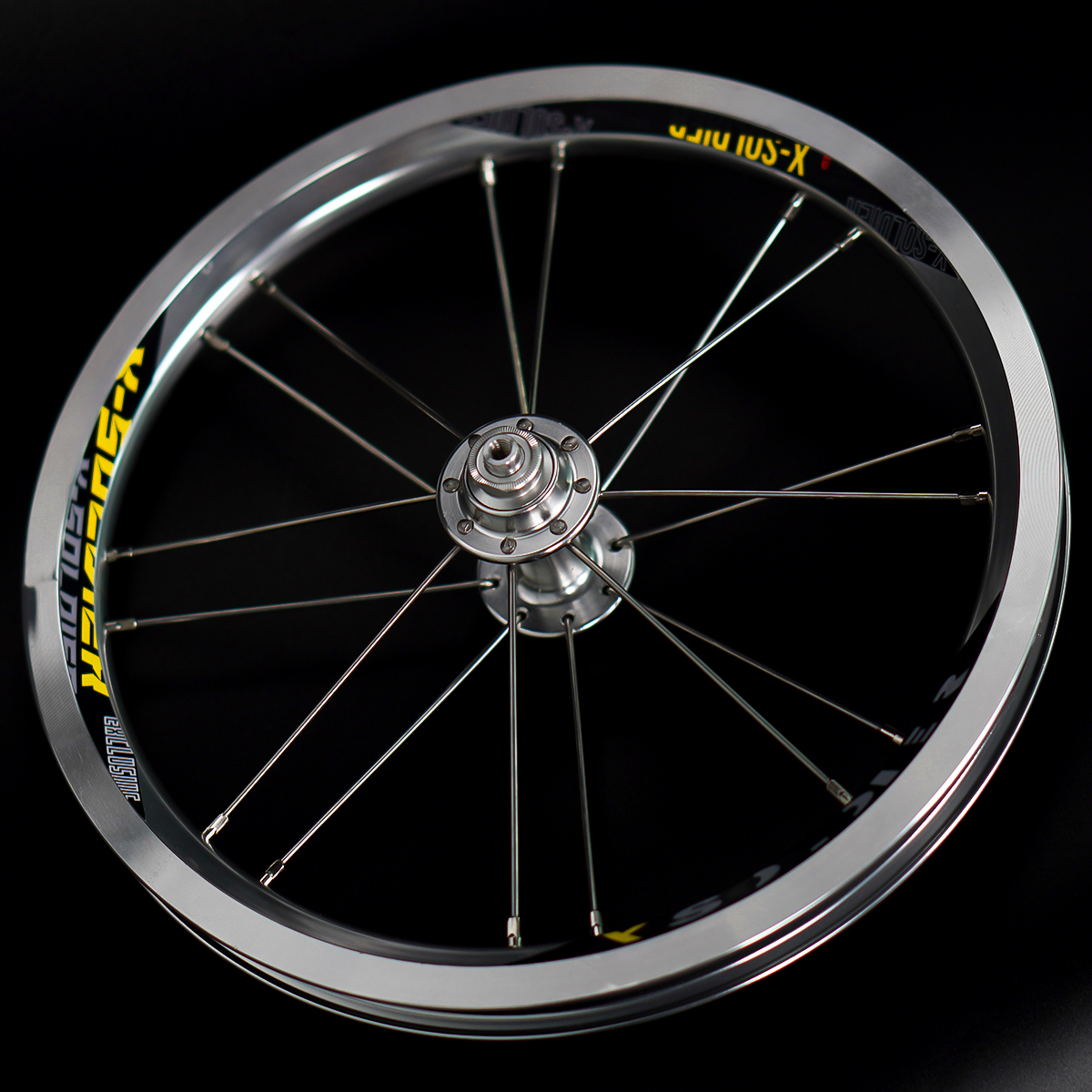 Folding Bike Wheel Set 14 Inch Foldable Bicycle Wheels V Brake Wheelset Fit DOHON Bike parts