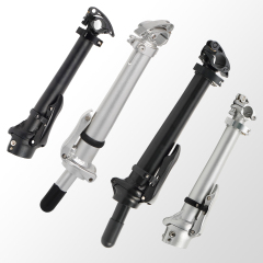 Folding Bike Stem 25.4*25.4mm/28.6mm Adjustable Electric Bike Stem 290mm-490mm Bike Parts