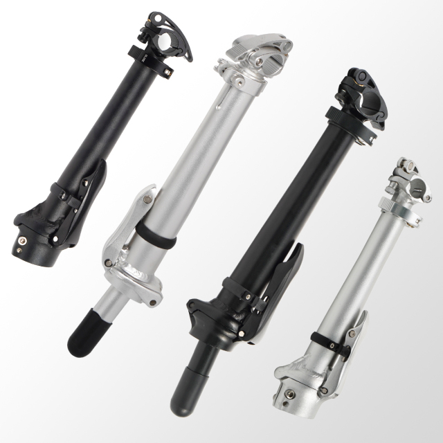 Folding Bike Stem 25.4*25.4mm/28.6mm Adjustable Electric Bike Stem 290mm-490mm Bike Parts