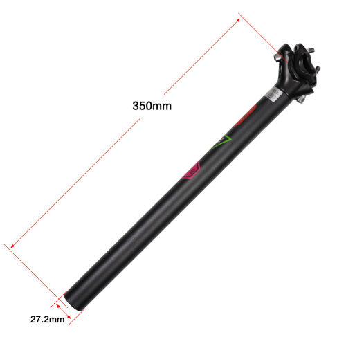 Bicycle Damping Seatpost 27.2 Bike Seatpost 350mm，31.6*400mm