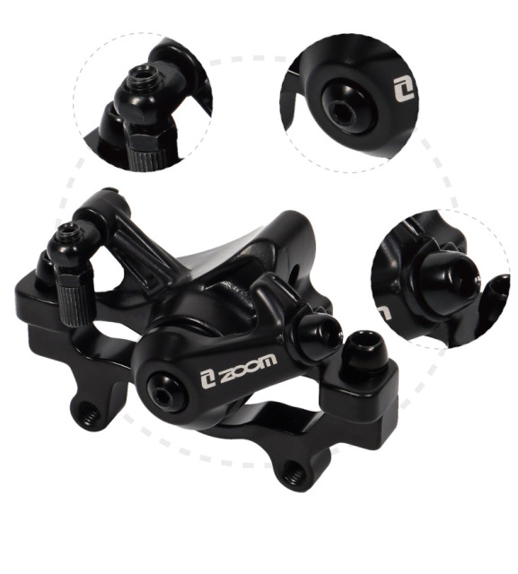 Bike Mechanical Disc Brake Set,Mountain Bike Front and Rear Line Pulling Brake Caliper for MTB