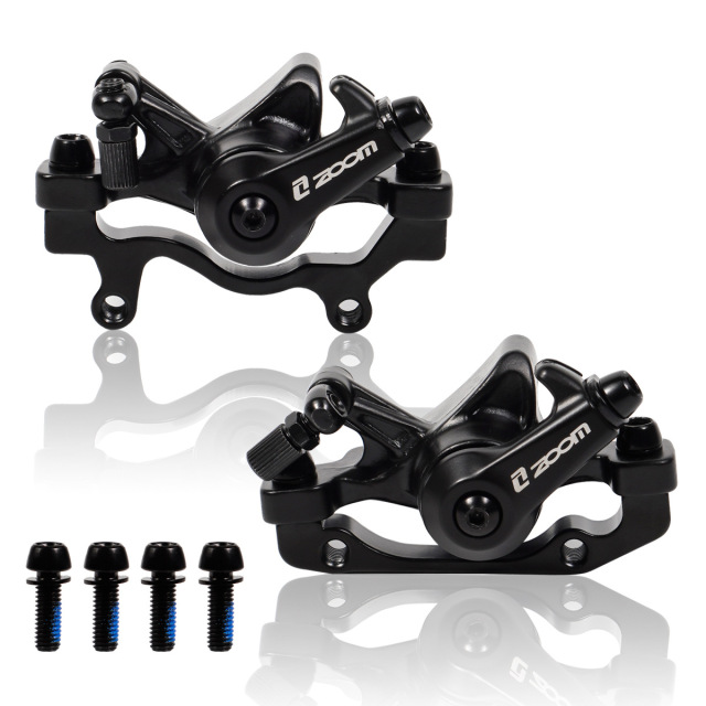 Bike Mechanical Disc Brake Set,Mountain Bike Front and Rear Line Pulling Brake Caliper for MTB