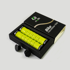 Bicycle Grips,Double Lock on Locking Bicycle Handlebar Grips Rubber Comfortable Bike Grips for Bicycle Mountain BMX