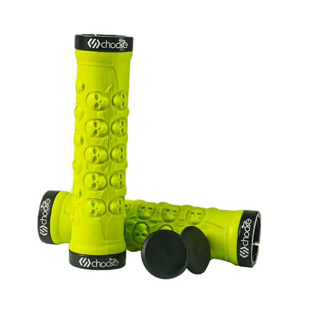 Bicycle Grips,Double Lock on Locking Bicycle Handlebar Grips Rubber Comfortable Bike Grips for Bicycle Mountain BMX