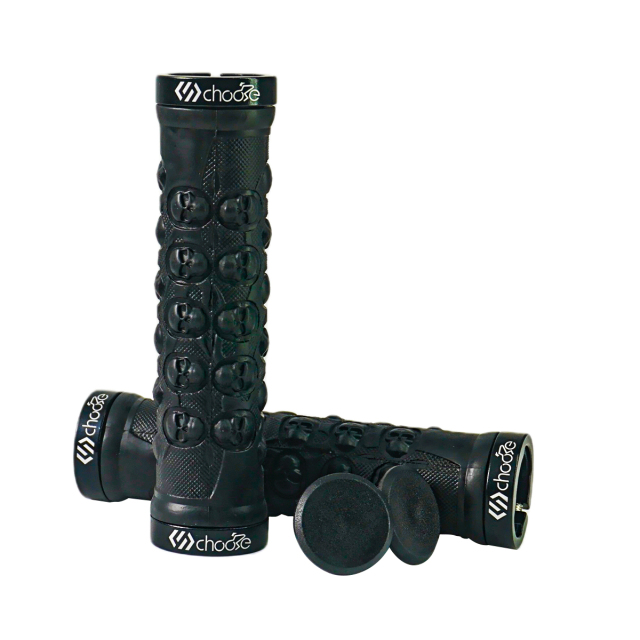 Bicycle Grips,Double Lock on Locking Bicycle Handlebar Grips Rubber Comfortable Bike Grips for Bicycle Mountain BMX