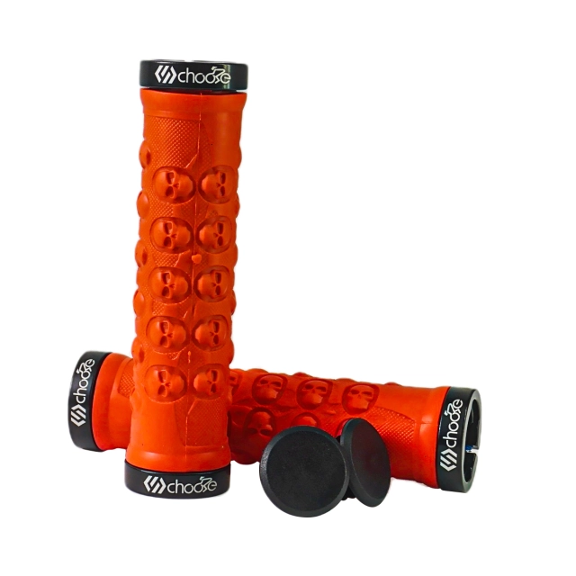 Bicycle Grips,Double Lock on Locking Bicycle Handlebar Grips Rubber Comfortable Bike Grips for Bicycle Mountain BMX