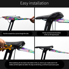 Bicycle Mudguard Rear Fender Road MTB Saddle Mudguard Quick Release Bike Fender Mud Guard Bicycle Accessories