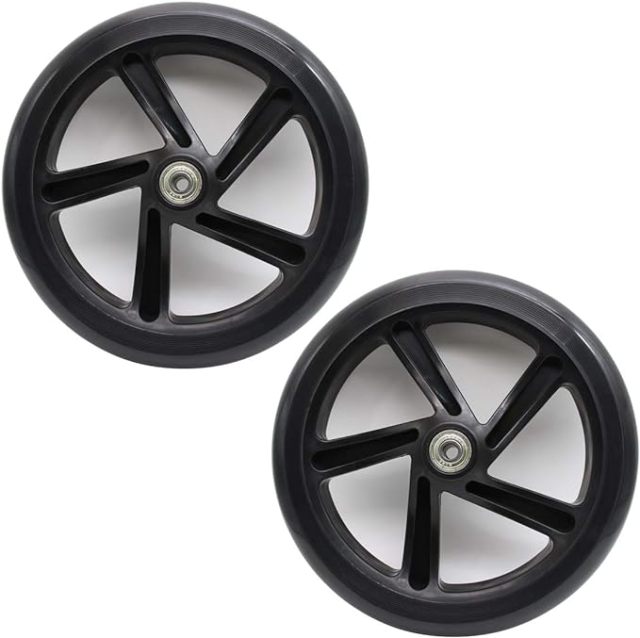 Chooee 2PCS 200mm Adult Scooter Wheels with Abec 9 Bearings for Razor and Adult Kick Scooters