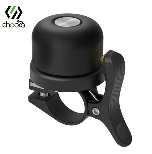 Chooee Classic Brass Bike Bell For Apple AirTag Case Waterproof Bike Mount Bicycle Bell For Air Tag GPS Tracker Under Bike Bell Holder