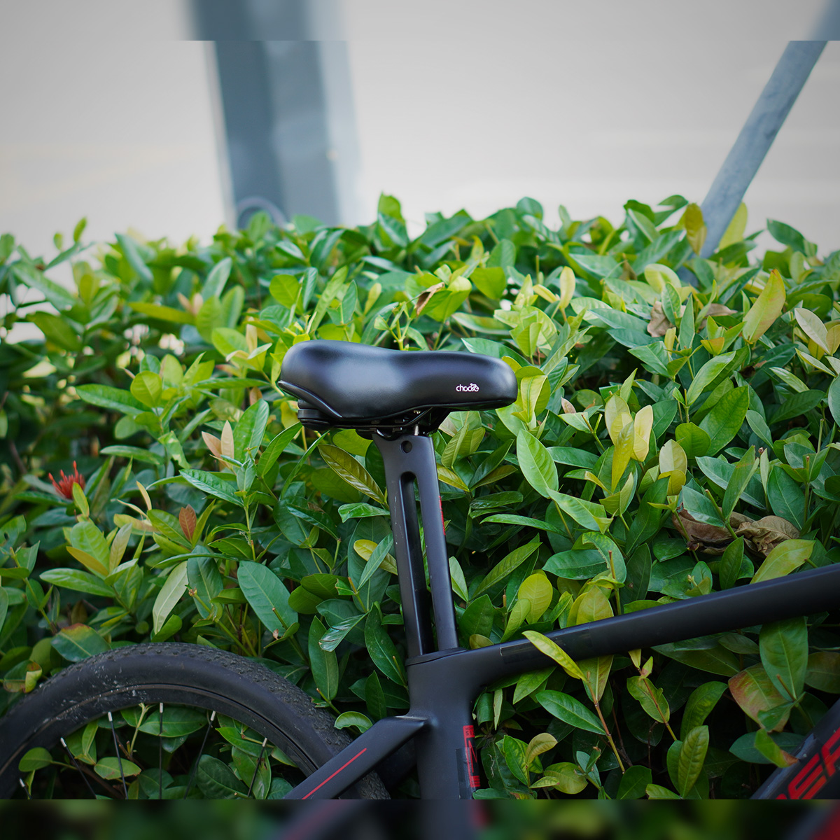 Breathable Bicycle Saddle Men Women MTB Road Bike Saddle Shock Absorbing Comfortable Big Butt Bike Seat Safety Warning