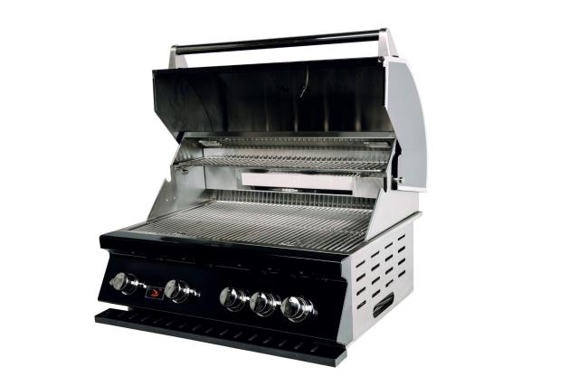 WHISTLER GRILLS Built-In 4 Burner (Black)