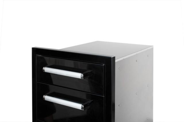 WHISTLER GRILLS Triple Drawer (Black)