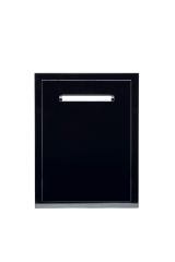 Bonfire Trash Can Black