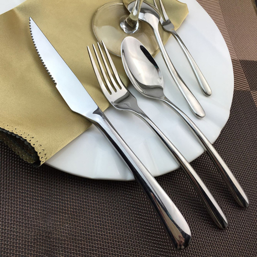 Western food stainless steel thickened cutlery hotel cutlery gift set steak cutlery