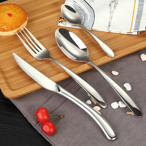 British western stainless steel cutlery cutlery high-end hotel stainless steel cutlery steak cutlery