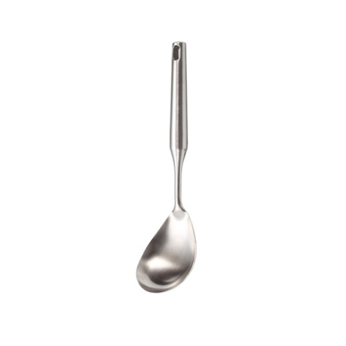 304 Stainless Steel Kitchen Utensils Cooking Spatula Ladle Spoon Colander Kitchenware 4 Pieces Cutlery Set