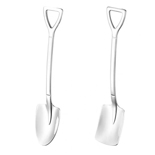Kitchen Utensils Multi-Use Stianless Steel Spoons Set for Eat Waterlemon Mirror Polished Silver Dishwasher Safe