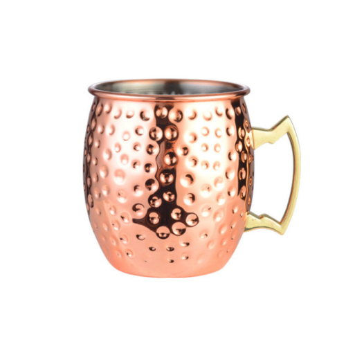 Stainless Steel 530ml Moscow Mule Mugs Rose Gold