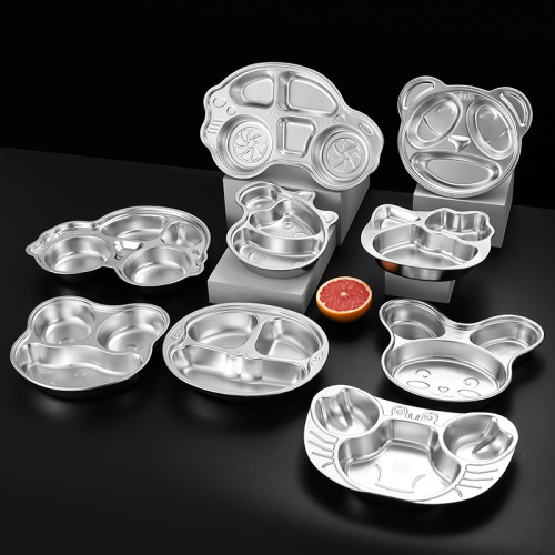 Lunch Box Lunch Tray Canteen Plate for Lunch Home Hotel Restaurant Eating Plates Toddlers Lunch Bowls