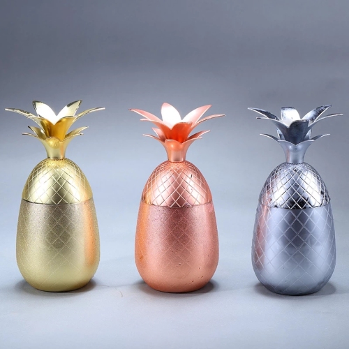 3 Colors Set Stainless Steel Beer Wine Coffee Cup Tumbler Bar Tool