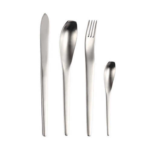 Utensils Unique Flatware Stainless Steel Silverware Forks and Spoons Set for Home Kitchen