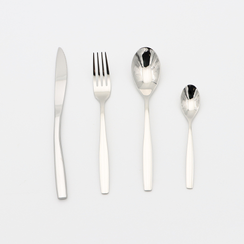 Cutlery Set Stainless Steel Silverware Set Included Knives Forks Spoons Eating Utensils for Table Home Restaurant