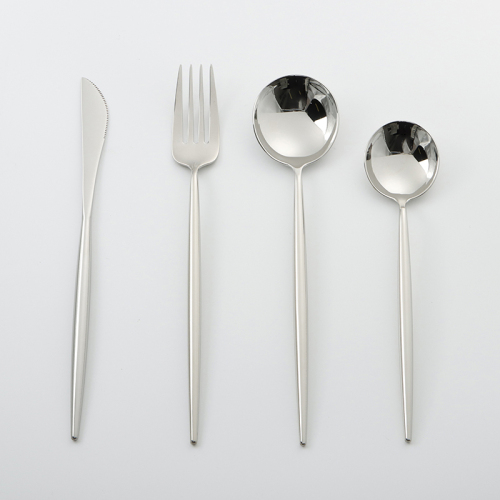 Forks Knives Spoons Cutlery Set Tableware Stainless Steel Spoon Set Dishwasher Safe Gold Cutlery Set