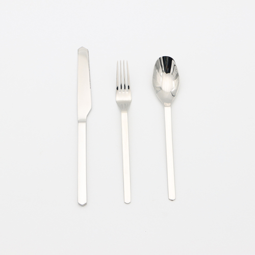 304 Stainless Steel Triangle handle design cutlery set