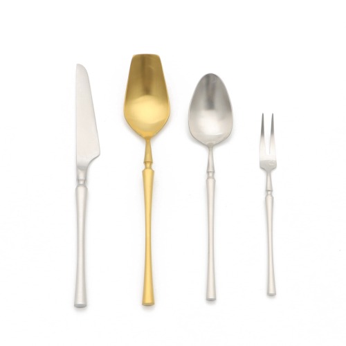 Luxury 304 Stainless Steel Matte Cutlery Set
