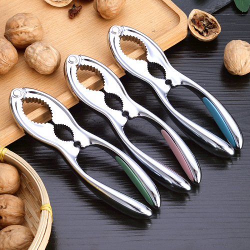 Nut Crackers Seafood Tools Walnut Opener Tool with Non-Slip Handle