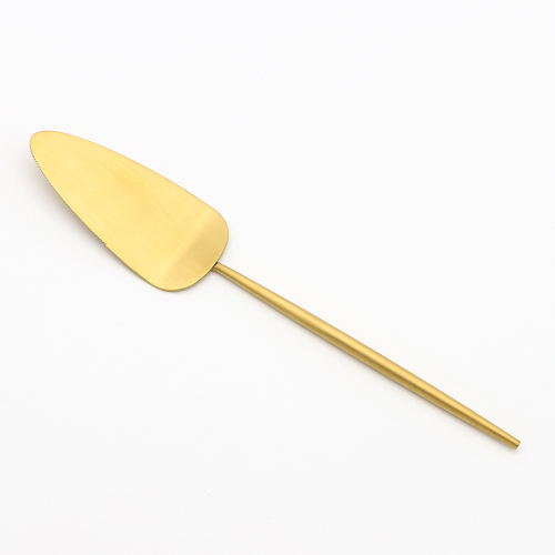Gold Stainless Steel Cutlery Cake Shovel Tool for Cake Dessert Pie Pizza Shovel Server 10.9 inch Length