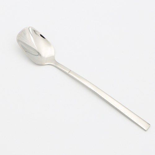 Matte Finished 304 Stainless Steel Spoon Cutlery 7 inch Spoons Silver