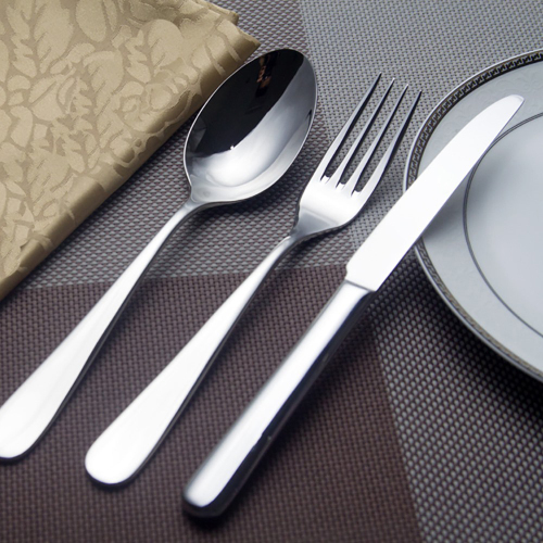 Stainless Steel Tableware Cutlery Set Including Table Knife Fork Spoon Utensils for Home Kitchen