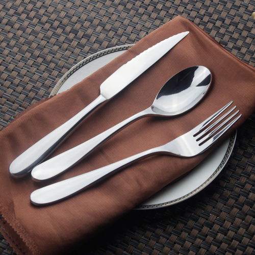 Cuberteria Cutlery Silverware Table Fork Knife Spoon and Tea Spoon Set
