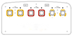 6-port Antenna 790-960&1710-2690MHz 12&15dBi